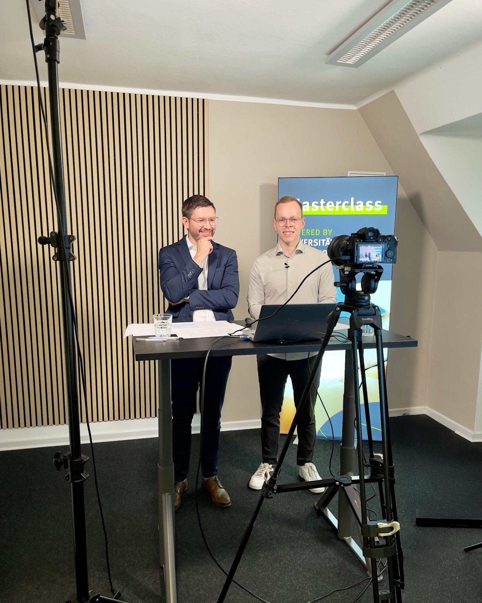 Prof. Dr. David Bendig und Johann Kortsch – BTL Münster Masterclass